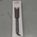 Automatic Rotating Curling Iron, Hair Curler with 3 Temps Fast Heating, 2-Way Rotating 1 Inch Curling Wand, Ceramic Coating, Ionic, Anti-Scald, Anti-Tangle, Dual Voltage Auto Shut-Off (Gray)