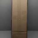 Hardware Essentials 851651 Hillman 852749-Aluminum Kick Plate-Antique Brass Finish8 x 34" Bi-Fold Sliding Door Guide, 8 x 34