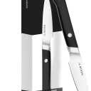 Misen 3.5" Paring Knife  Precision Kitchen Knife - High-Carbon Stainless Steel Blade  Ergonomic Handle for Peeling, Trimming, and Slicing  Lightweight, Versatile Tool for All Culinary Tasks - Black