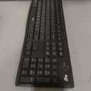 Logitech MK295 Wireless Mouse & Keyboard Combo with SilentTouch Technology, Full Numpad, Advanced Optical Tracking, Lag-Free Wireless, 90% Less Noise - Graphite