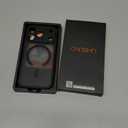 CANSHN Magnetic Compatible with iPhone 17 Pro Case, Upgraded [Full Camera Protection] [Compatible with Magsafe] [Translucent Matte] Shockproof Protective Phone Cover 6.3 Inch - Black