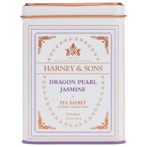 Harney & Sons Dragon Pearl Jasmine Tea, 20 Count(Pack of 1) (EXP 02/16/26)