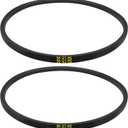 2Pcs DC66-10170B Washer Drive Belt for Samsung, Washer Machine Replace 2072378, PS4212381, AP4212554, EAP4212381