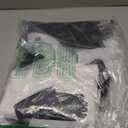 200 Black & White Bags for Small Business 100 Black and 100 White 1.5Mil Thick 9"x12" Perfect for Merchandise Retail And Boutique Thick Glossy With Handles