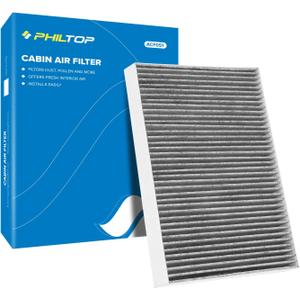 PHILTOP HEPA Cabin Air Filter w/Activated Carbon, Compatible with CF10364 Chrysler 300 2005-2010, Dodge Charger 2006-2010, Challenger 2008-2010, Magnum 2005-2008