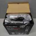 Mueller Multistick 5-in-1 Immersion Blender Handheld, 12 Speed Hand Mixer - Turbo Boost, Heaviest Duty Copper Motor, Titanium Blades Hand Blender, Milk Frother Wand, Whisk, Beaker, Chopper, Grey 