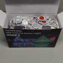 LETIANPAI 300FT Permanent Outdoor Lights,RGB Eaves Light with App Control Remote,DIY Scene Modes IP67 Waterproof Under Eave Lighting,Outdoor Lights for Decor,Garden Decor,House,Party,Holiday