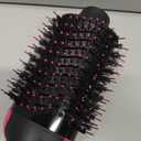 REVLON 1100 Watt 3 Heat 2 Speed Pro Collection One Step Ionic Hair Dryer and Volumizer, Black