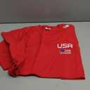 Port Company T-Shirt Red Size XL