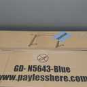 BORGEBY Gaming Desk, 39 Inch Carbon Fiber Surface Study Table Writing Desk Computer Table with Cup Holder & Headphone Hook, Small Desk for Bedroom Home Office, Blue