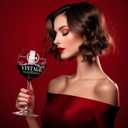 DOTOAKACI 21st Birthday Gifts for Her - 21 Wine Glass Birthday Girl - Vintage 2004 Engraved 21st Wine Glass - 21 Year Old Bday Decorations For Women, Friends, Daughter, Sister - Turning 21 Present