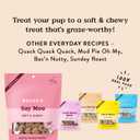 Bocce's Bakery Oven Baked Say Moo Treats for Dogs, Wheat-Free Everyday Dog Treats, Made with Real Ingredients, Baked in The USA, Natural Soft & Chewy Cookies, Beef & Cheddar Recipe, 6 oz (EXP 07/09/26)