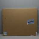 Keonjinn 16 x 20 Inch Brushed Nickel Bathroom Mirrors for Over Sink, Rounded Rectangle Silver Bathroom Vanity Mirror, Metal Framed Farmhouse Mirror for Wall, HD Tempered Glass(Horizontal/Vertical)