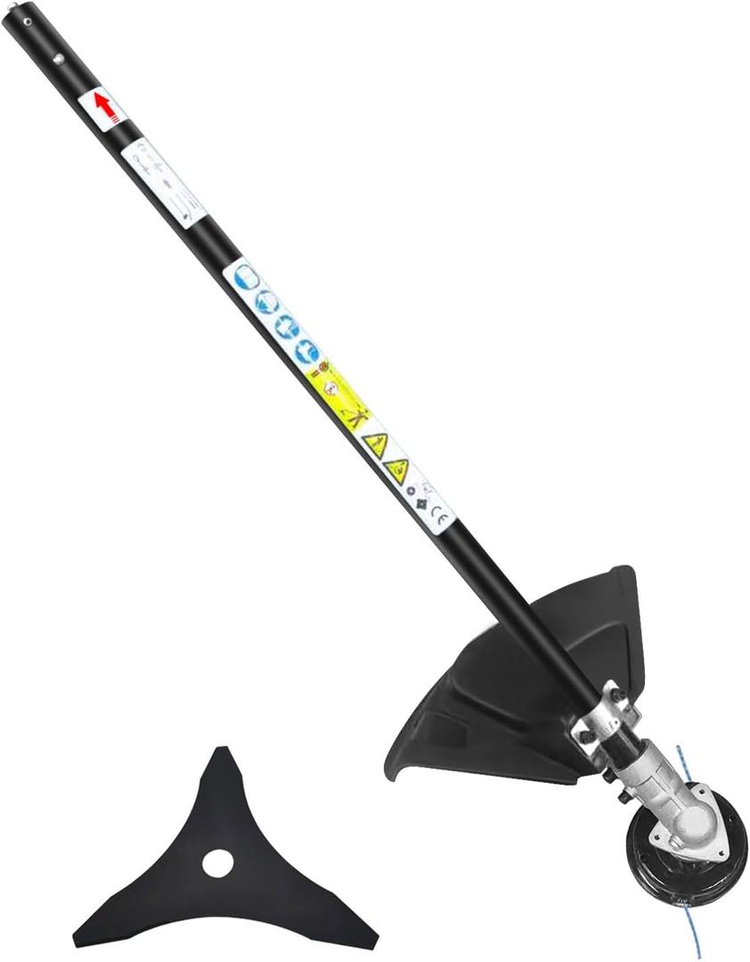 Replacementparts Flexible Shaft Trimmer Attachment Compatible with Worx Troy-Bilt and Sunseeker String Trimmers and Power Head Black