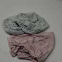 2-Pack Organic Changing Pad Covers for Girl, Boy, Neutral - 100% Cotton Changing Table Pad Cover, Soft Baby Nursery Diaper Changing Pad Sheets, Contour Changing Pads Liners, Change Pad Cover (Pastel)