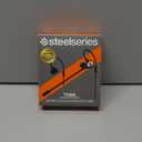 SteelSeries Tusq Gaming Earphones with Detachable Microphone Noise Cancelling for PC/PS/Switch/Smartphone,EarHook,Black,3 Settings to Fit Your Ear Size