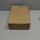 10 Pcs Vintage Brown Christmas Glass Candle Jars Empty Containers Bulk 7 oz Farmhouse Glass Jars with Cork Lids Tins for Xmas Holiday Candle Making Storing Biscuits Tea Party Favors