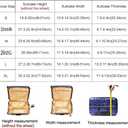 MosaiRudo Thicker Luggage Cover Elastic Suitcase Cover Protector Fits 18-32 Inch Suitcase Travel Accessories (World Map, L)