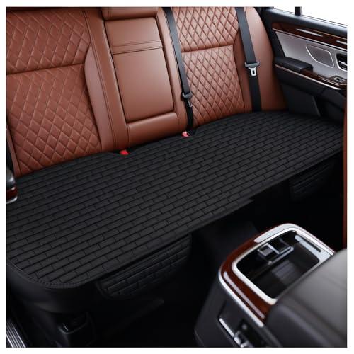 TSIEBRV Upgraded Car Back Seat Covers with Storage Bag,Versatile Car Rear Seat Cover for Protecting Seats and Organizing Items,Breathable Cars Bench Seats Cover with Non-Slip Design