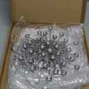 Blulu 4 Pcs Silver Wall Decor Bling Crystal Wall Art Cast Iron Rhinestones Sunburst Decor Metal Starburst Art Hanging Diamond Accents Decorative for Living Room Bedroom Entryway(Silver)