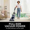 Shark Upright Vacuum, Navigator Lift-Away Deluxe with Large Dust Cup Capacity, HEPA Filter, Swivel Steering, Upholstery Tool & Crevice Tool, Blue, NV360 (Navy)