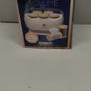 Conair Double Ceramic Hot Rollers for Long, Medium & Short Hair, 5 Ceramic Flocked 1-Inch Heated Hair Rollers with Clips, Hot Curlers for Women, Volume & Curls, Dual Voltage, Pink/White