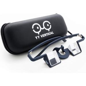 YY Vertical - Plasfun First Belay Glasses Sturdy and Comfortable Belay/ Prism Glasses for Rock Climbing Dark Blue