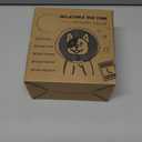 Elevated Inflatable Dog Cone Collar Alternative After Surgery, Dog Donut Collar, Soft Pet Cone to Stop Licking for Small Medium Large Dogs (L(Neck 12"-16"))