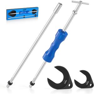 Orion Motor Tech CV Axle Removal Tool, 4 pc. Axle Puller Set with 50 & 64 mm CV Joint Forks Heavy-Duty Slide Hammer, CV Shaft Removal Tool for Ford Taurus Mercury Sable SVT Raptor Lincoln Navigator