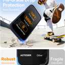 AOTESIER Magnetic for iPhone 16 Case, [Compatible with MagSafe][Camera Protection], Food Grade Silicone Phone Case with [2 Screen Protectors], Anti-Scratch Protective Lining, 6.1inch, Midnight Blue