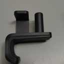 SELEWARE Steel J Hooks for Power Cage Squat Rack Attachment, Only for 2x2 inch Square Tube with 1 inch Hole Rack, Barbell J-Hook Holder for Power Rack, J Cups Set of 1