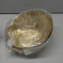 BESTSTAR Clear and Gold Gliter Plastic Serving Bowls 8 Pack 20OZ  Angled Disposable Party Bowls for Chips, Salad, Fruit & Candy  Heavy Duty Clear Serving Bowls for Parties, Buffet, Christmas
