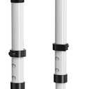 Adjustable Bathtub Safety Rail, Bathtub Handle Grab Bar with Non-Slip Grip for Seniors, Elderly, Fits 3.1 to 6.7 Inch Tub Walls, Supports 300 lbs