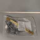 Enhon 2 Pack Universal Pop Up Drain Ball Rod Assembly, Sink Ball Rod Assembly Compatible with Pop Up Stopper, Pivot Rod Bathroom Sink Repair Kit, Includes 3 Sizes of Pop Up Balls and Cone Washers