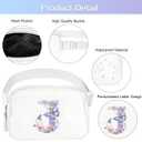 Initail Letter Personalized Belt Bag Cute Crossbody Bags for Women Fashion Waist Packs Letter A-T Waterproof Running Workout Hiking Travel Fanny Pack,J