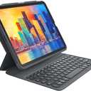 ZAGG Pro Keys Detachable Case and Wireless Keyboard for iPad Air 11" (M3)/ Air 10.9" (Gen 4, Gen 5), iPad Air 11" (M2) - Bluetooth Pairing, Backlit Laptop-Style Keys, Apple Pencil Holder, Black