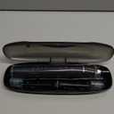 Aquasonic Black Series Ultra Whitening Toothbrush  ADA Accepted Electric Toothbrush- 8 Brush Heads & Travel Case  40,000 VPM Electric Motor & Wireless Charging - 4 Modes w Smart Timer