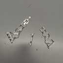 Tasikar Bling Diamond Women Band Compatible with Apple Watch Band 49mm 46mm 45mm 44mm 42mm 41mm 40mm 38mm Ultra SE Series 10 9 8 7 6 5 4 3 2 1 Lucky Clover Dressy Replacement Bracelet (Starlight)