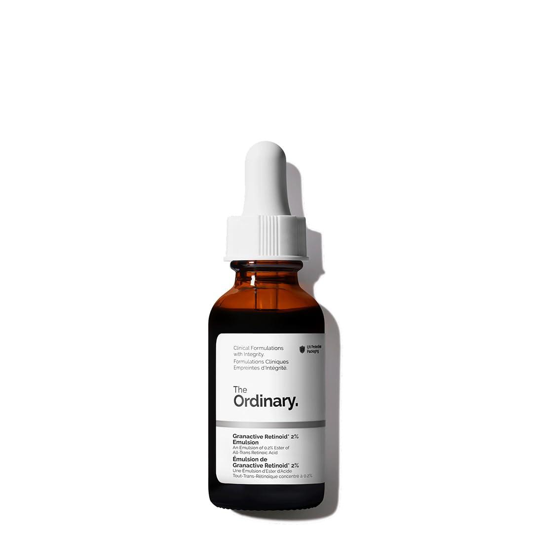 The Ordinary Granactive Retinoid 2% Emulsion, Advanced Retinoid Alternative for Anti-Aging and Skin Texture Improvement, 1 Fl Oz