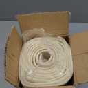 Malier Christmas Tree Collar - White Knit Xmas Tree Collar for Artificial Trees, Tree Stand Base Cover, Farmhouse Christmas Tree Ring Skirt for Home Decor (Cream White, 36')