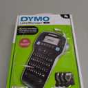 DYMO LabelManager 160 Portable Label Maker Bundle, Easy-to-Use, One-Touch Smart Keys, QWERTY Keyboard, Large Display, For Home & Office Organization, Includes 3 D1 label cassettes (Machine + 3 Tapes)