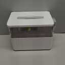 Citylife 5-Tier Medicine Organizer, Portable Medicine Cabinet First Aid Kit with Handle, Multi-Purpose Organizer for Family First Aid, Home, Travel