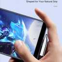 240W USB C Cable, Right Angle USB C to USB C Fast Charging Cable with Unique Aircraft Shape, Round Nylon Braided Type C Cable, C to C Charging Cords for iPhone 16 15 Series/Samsung/Laptop, 4FT