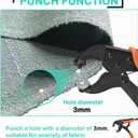 HUGEBO Heavy Duty Snap Fastener Tool Kit,Snap Setter Tool with 50 Sets of Snaps and Fastener Pliers, Perfect for Repairing Boat Covers, Metal Snaps, Canvas, Sewing, and Tarps.