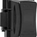 Bates- Outdoor Outlet Cover Weatherproof, Black 1-Gang Outdoor Electrical Outlet Cover Box with Mounting Hardware, Horizontal/Vertical Use