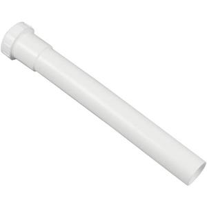 Danco 94031 1-1/2-by-12" Extension Tube, Slip-Joint, PVC, White