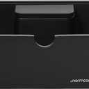 Normcore Compact Espresso Knock Box, Metal Coffee Knock Box, Heavy-Duty Knockbox, Anodized Aluminum, Espresso Accessories for Coffee Grounds, Black