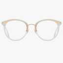 SOJOS Retro Round TR90 Blue Light Reading Glasses Womens Mens Readers Computer Glasses Eyewear Frame SJ9001