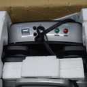 Hamilton Beach Dual Breakfast Sandwich Maker with Timer, Ready in 5 Minutes, Removable Dishwasher Safe PFAS-Free Non-Stick Egg Cooker Ring, Silver (25490MNA)