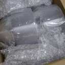 Thenshop 250 Pcs 9 oz Clear Dessert Bowls Disposable Hard Plastic Round Serving Bowls for Christmas Salad Soup Ice Cream Snack Appetizer Catering Wedding Picnic Home Event Party Supplies